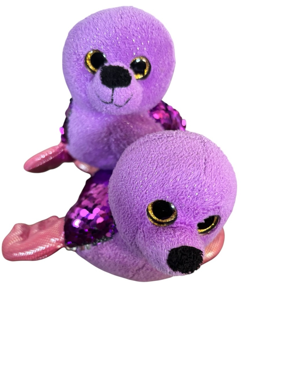Adventure Purple Plush Seal Stuffed Toys from Aquarium Souvenir Shops
